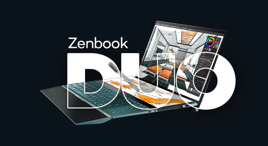 ASUS’tan Yepyeni ZenBook DUO: Çift Ekranlı OLED Dizüstü Bilgisayar