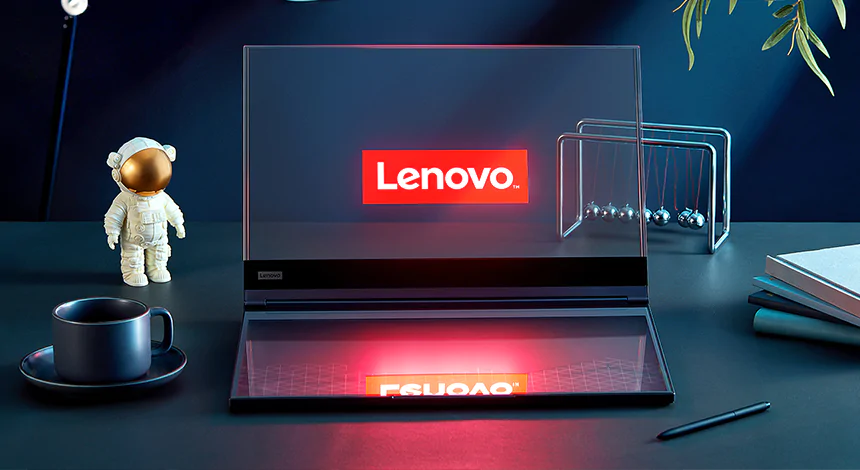 Lenovo’nun Şeffaf Dizüstü Bilgisayarı ile Tanışın: İşte ThinkBook Transparent!