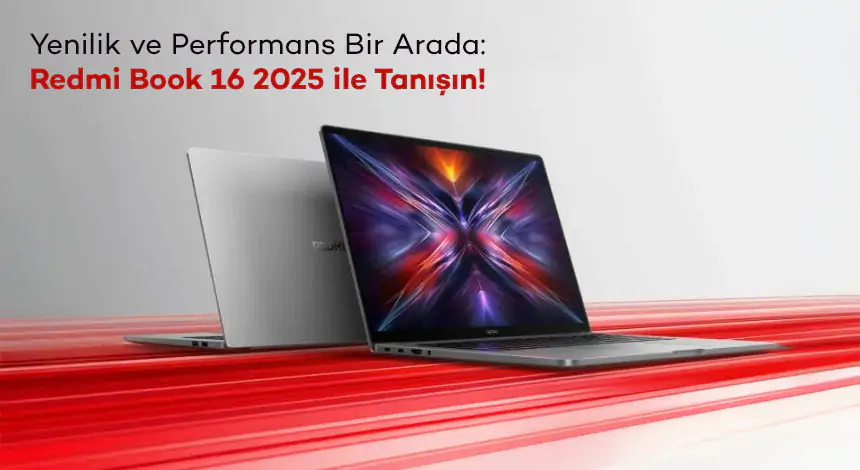 Redmi Turbo 4 Öncesi Sürpriz! Book 16 2025 Sahneye Çıktı