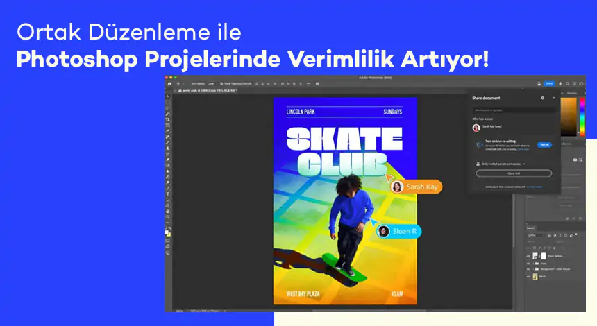 Adobe Photoshop Ortak Çalışma Özelliği Hakkında Bilmeniz Gerekenler